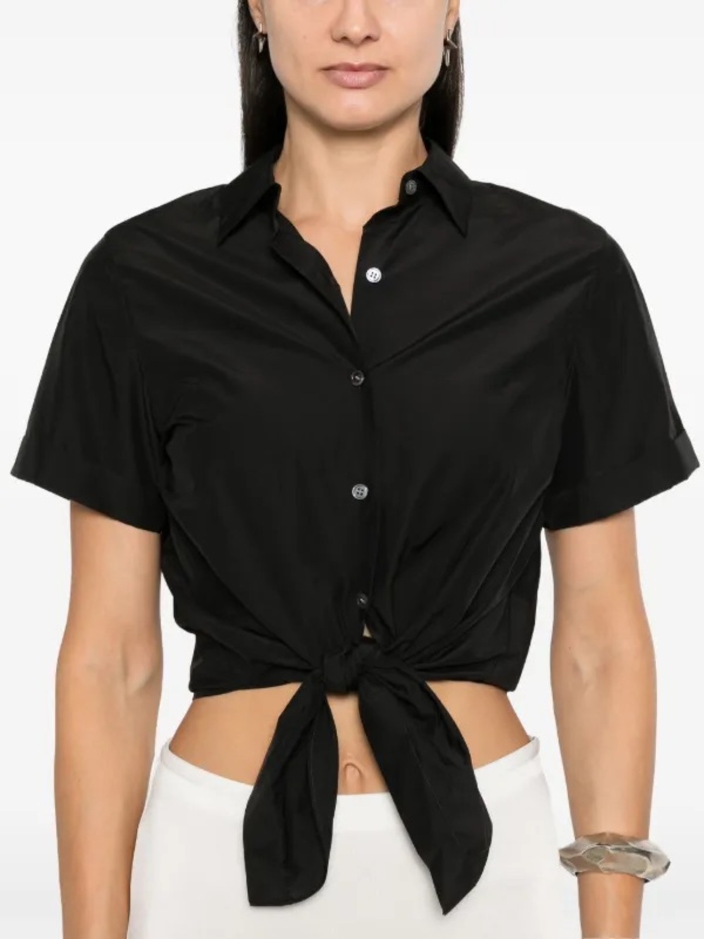 Theory short-sleeve button-up shirt